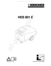 Kärcher HDS 801 E Mode D'emploi