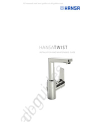 Hansa TWIST 0954 2203 Guide D'installation Et D'entretien