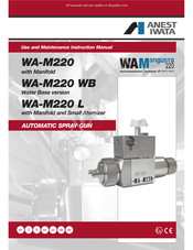 Anest Iwata WA-M220 WB Manuel D'instructions D'utilisation