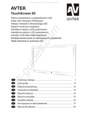 Avtek TouchScreen 65 Instructions D'utilisation