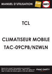 TCL TAC-09CPB/NZWLN Manuel D'utilisation