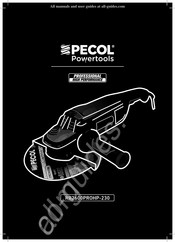 Pecol RB2600PROHP-230 Mode D'emploi