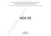 NAIM ND5 XS Guide De Mise En Route Rapide