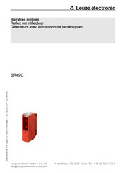 Leuze Electronic SR49C Mode D'emploi