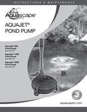 AquaScape 91014 Mode D'emploi