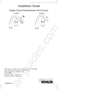 Kohler K-10443 Guide D'installation