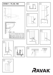 RAVAK EVSK 1-100 Mode D'emploi