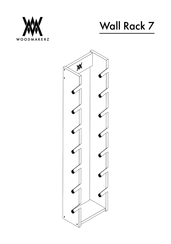 WoodMakerz Wall Rack 7 Instructions D'installation