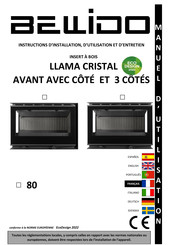 Bellido LLAMA CRISTAL Instructions D'installation, D'utilisation Et D'entretien