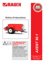 Rauch AXENT 90.1 Notice D'instructions