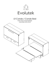 Evolutek Condo Bed Instructions D'assemblage