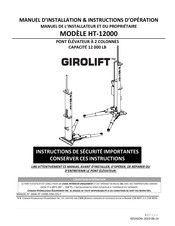 GIROLIFT HT-12000 Manuel D'installation