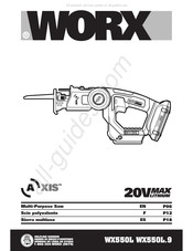 Worx AXIS WX550L.9 Mode D'emploi