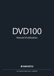 Oakcastle DVD100 Manuel D'utilisation