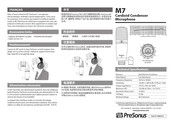 PRESONUS M7 Mode D'emploi