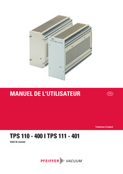 Pfeiffer Vacuum TPS 110-400 Manuel De L'utilisateur