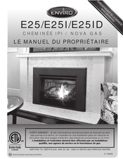 Enviro E25I Manuel Du Propriétaire