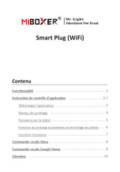 MiBoxer Mi-Light SWE01 Mode D'emploi