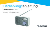 TechniSat TECHNIRADIO 200 Manuel D'instructions