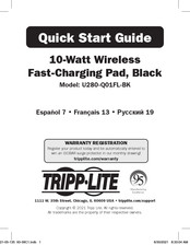 Tripp-Lite U280-Q01FL-BK Guide De Démarrage Rapide