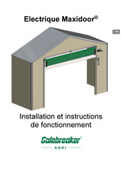 Galebreaker Electrique Maxidoor Instructions De Fonctionnement