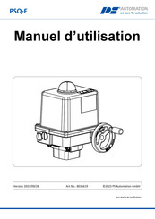 PS Automation PSQ-E Serie Manuel D'utilisation