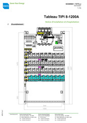 ensto TIPI 8-1200A Notice D'installation Et D'exploitation