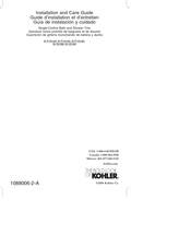 Kohler K-13136 Guide D'installation Et D'entretien