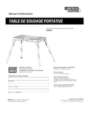 Lincoln Electric K5334-1 Manuel D'instructions
