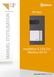 golmar G2+ Kit Soul 7H Manuel D'utilisation