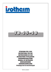 Isotherm TB 18 Instructions D'utilisation