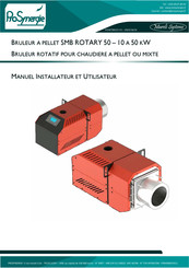 PROSYNERGIE SMB ROTARY 50 Manuel Installateur