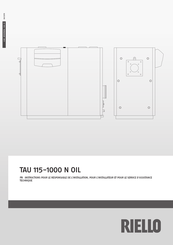Riello 20124408 Instructions Pour Le Responsable De L'installation, Pour L'installateur Et Pour Le Service D'assista