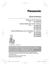 Panasonic KX-TGC210C Manuel D'utilisation