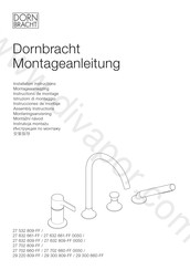 Dornbracht 27 532 809-FF Instructions De Montage
