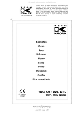 Team kalorik TKG OT 1026 CRL Mode D'emploi