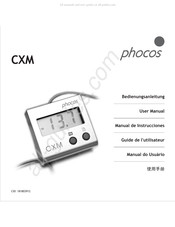 Phocos CXM Guide De L'utilisateur