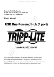 Tripp-Lite U203-004-R Manuel D'utilisation