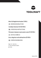 TOOLCRAFT DD18VLI Notice D'emploi