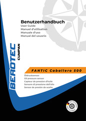 BEROTEC CUMPAN FANTIC Caballero 500 Manuel D'utilisation