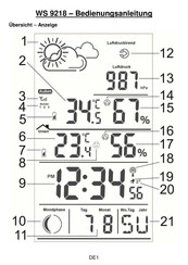 Technoline WS 9218 Manuel D'instructions