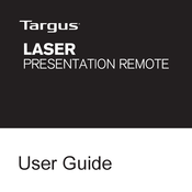 Targus Laser Mode D'emploi