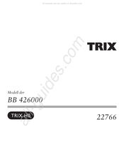 Trix 22766 Mode D'emploi