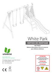 Universo White Park F42070 Notice De Montage