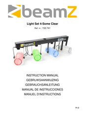 Beamz Light Set 4-Some Clear Manuel D'instructions