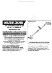 Black & Decker LST136 Manuel D'instructions