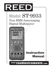 REED ST-9933 Manuel D'instructions