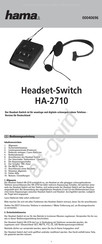 Hama HA-2710 Mode D'emploi