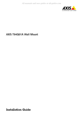 Axis T94Q01A Guide D'installation