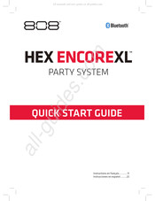 808 Hex EncoreXL Instructions